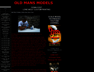 oldmansmodels.com screenshot