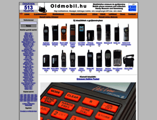oldmobil.hu screenshot