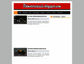 oldmotorclassic.blogspot.com screenshot