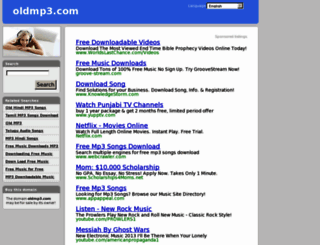 oldmp3.com screenshot
