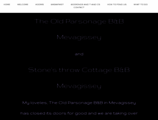 oldparsonage.net screenshot