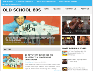 oldschool80s.com screenshot