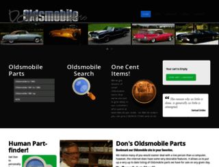 oldsmobile.donsautoparts.com screenshot