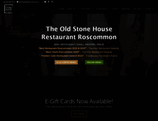 oldstonehouse.ie screenshot