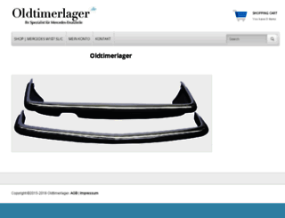 oldtimerlager.de screenshot