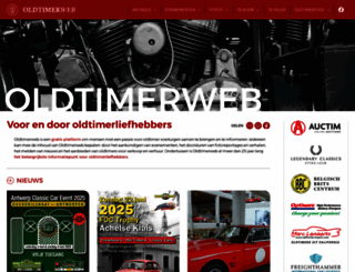 oldtimerweb.be screenshot