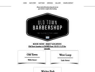 oldtownbarbershopchicago.com screenshot
