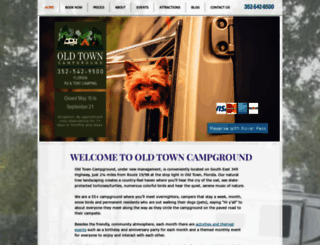 oldtowncampground.com screenshot