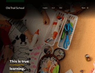 oldtrail.org screenshot