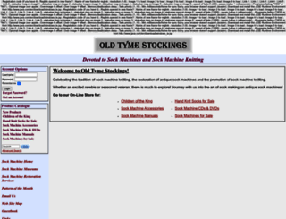 oldtymestockings.com screenshot