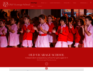 oldvicarageschool.com screenshot