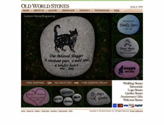 oldworldstones.com screenshot