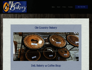 olecountrybakery.com screenshot