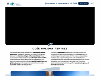 oleeholidayrentals.com screenshot