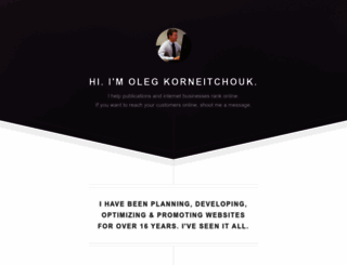 olegkorneitchouk.com screenshot