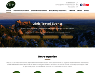 oleis-travelevents.com screenshot