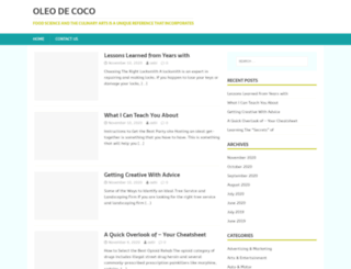 oleodecoco.info screenshot