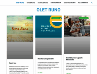 oletruno.fi screenshot