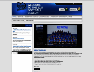 oleyfootball.org screenshot