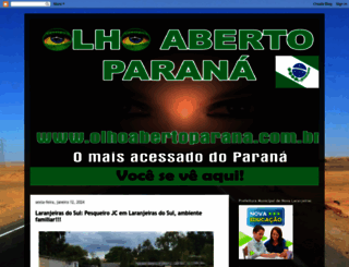 olhoabertopr.blogspot.com.br screenshot