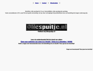 oliespuitje.nl screenshot