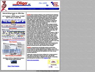 oligo.net screenshot