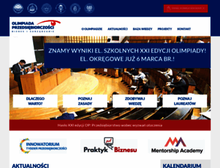 olimpiada.edu.pl screenshot