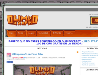 olimpocraft.com screenshot
