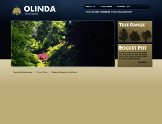 olindanurseries.com.au screenshot