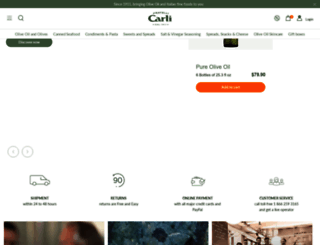 oliocarli.com screenshot