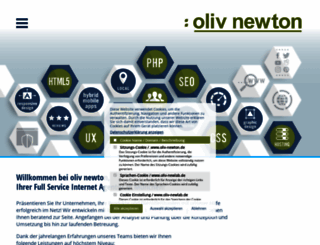 oliv-newton.de screenshot