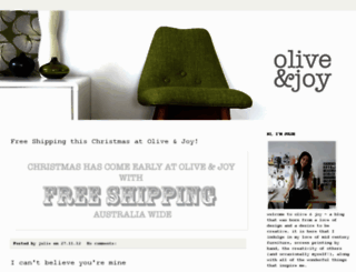 oliveandjoy.blogspot.com screenshot