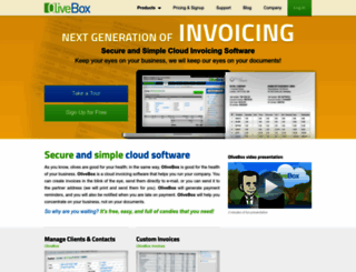 olivebox.net screenshot