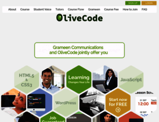 olivecode.com screenshot