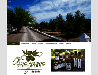 olivegrove.co.za screenshot