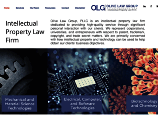 olivelawgroup.com screenshot