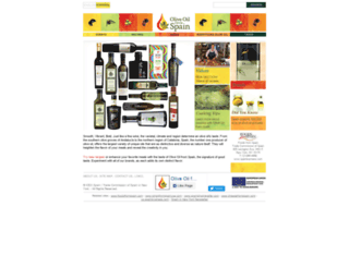 oliveoilfromspain.com screenshot