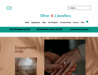 oliverandj.co.uk screenshot