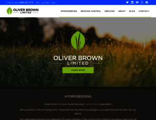 oliverbrownltd.co.uk screenshot