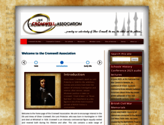 olivercromwell.org screenshot