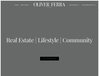 oliverferra.com screenshot