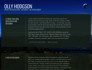 oliverhodgson.com screenshot