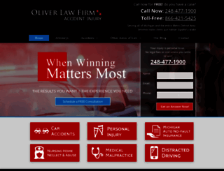 oliverinjurylaw.com screenshot