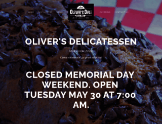 oliversdelishop.com screenshot