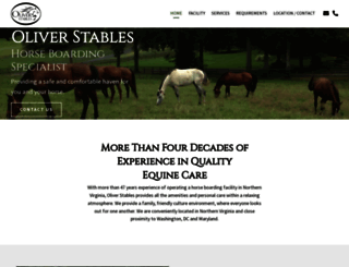 oliverstables.com screenshot