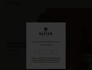 oliverwinery.com screenshot