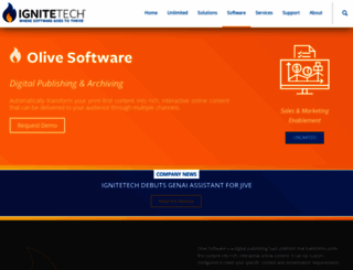 olivesoftware.com screenshot