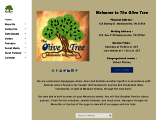 olivetreemessianic.org screenshot