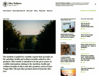 olivewellnessinstitute.org screenshot