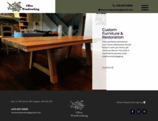 olivewoodworking.com screenshot